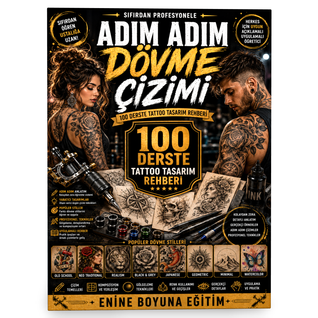 Adım Adım Dövme Çizimi