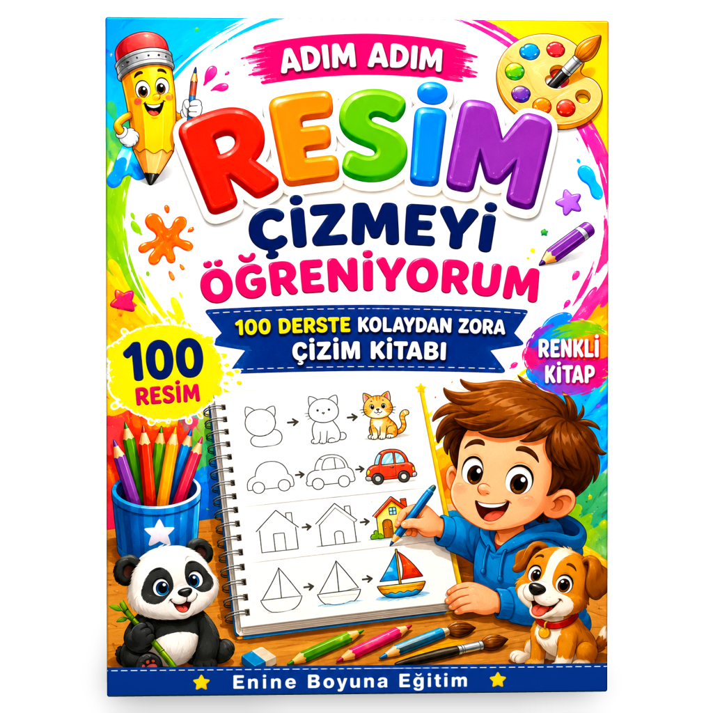 Adım Adım Resim Çizmeyi Öğreniyorum