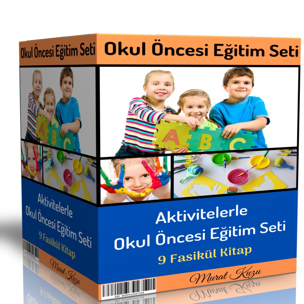 Aktivitelerle Okul Öncesi Eğitim Seti ( 9 Fasikül Kitap)