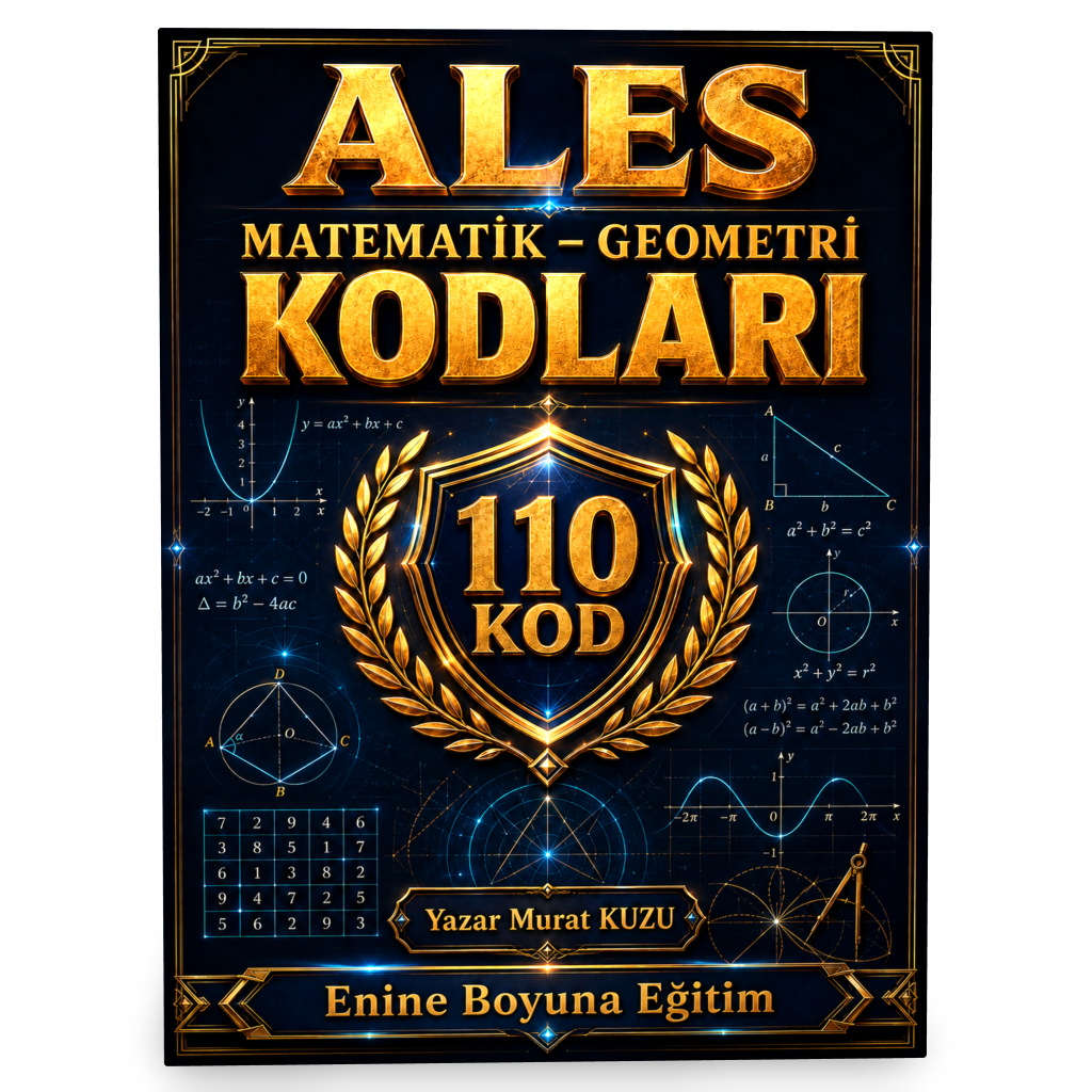 ALES Matematik – Geometri Kodları | 110 Kod