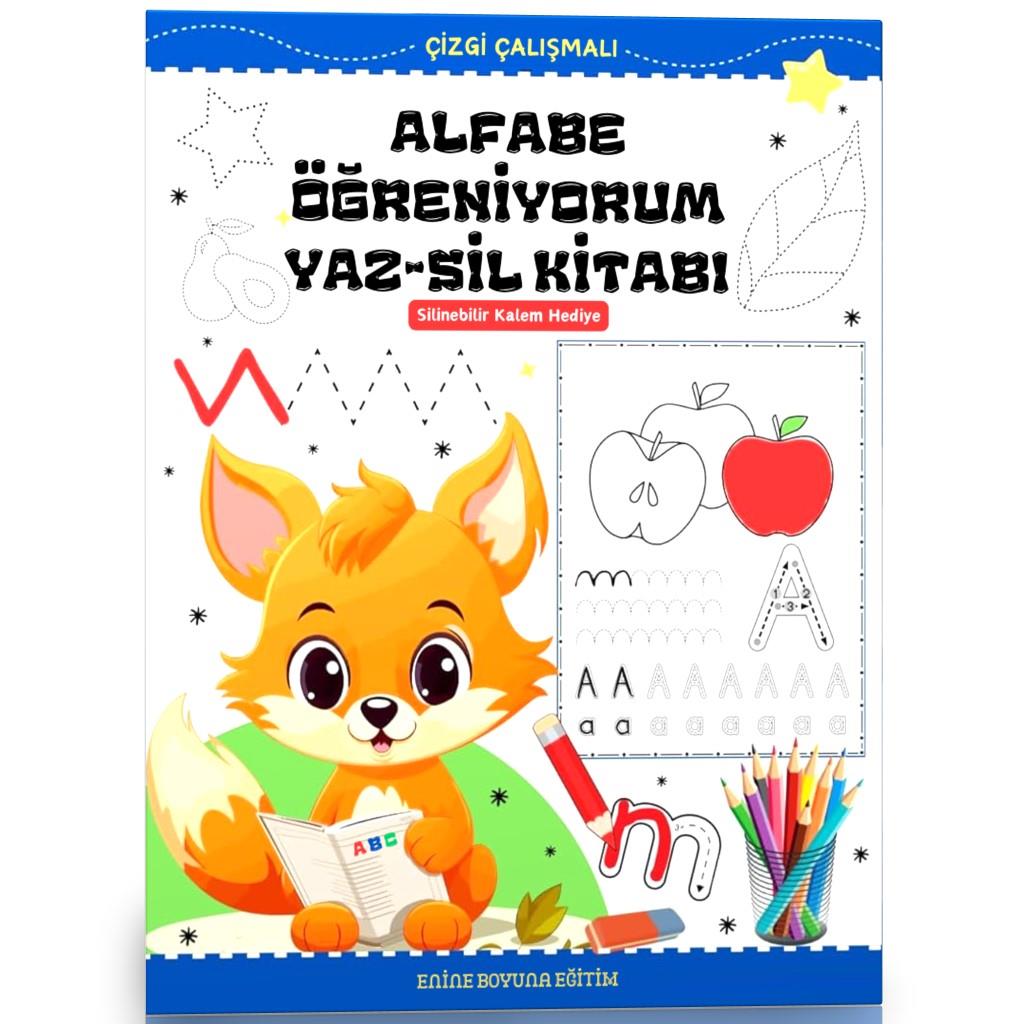 Alfabe Öğreniyorum YAZ-SİL Kitabı 