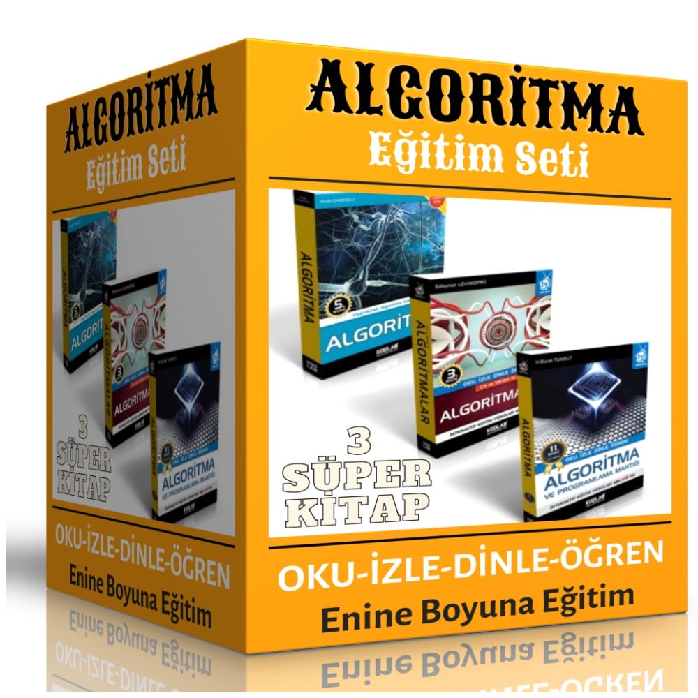 Algoritma Eğitim Seti (3 Süper Kitap)