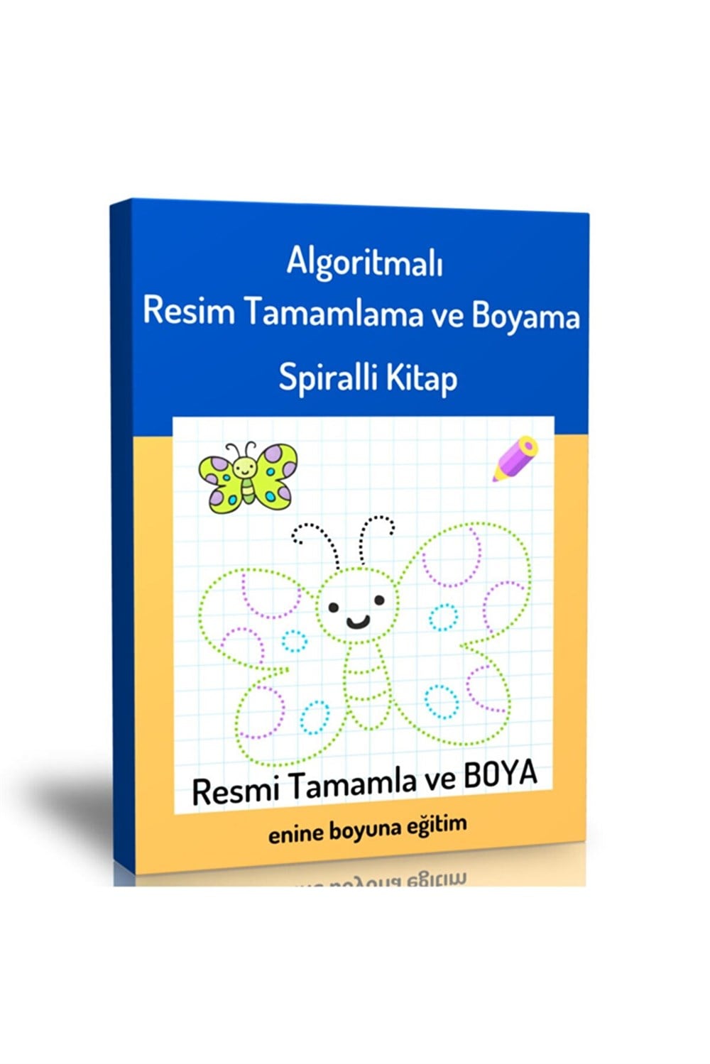 Algoritmalı Resim Tamamlama ve Boyama (Spiralli Kitap)