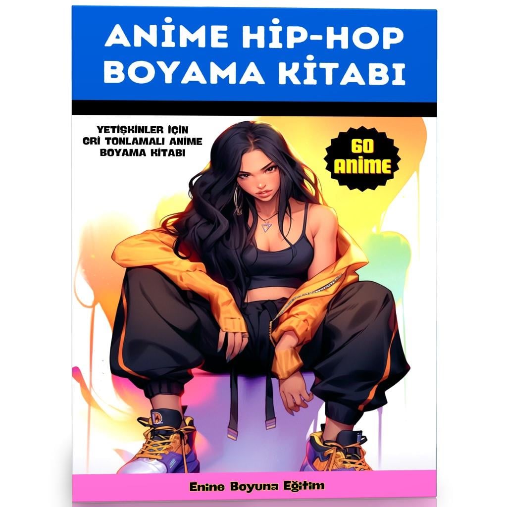 Anime HİP-HOP Boyama Kitabı