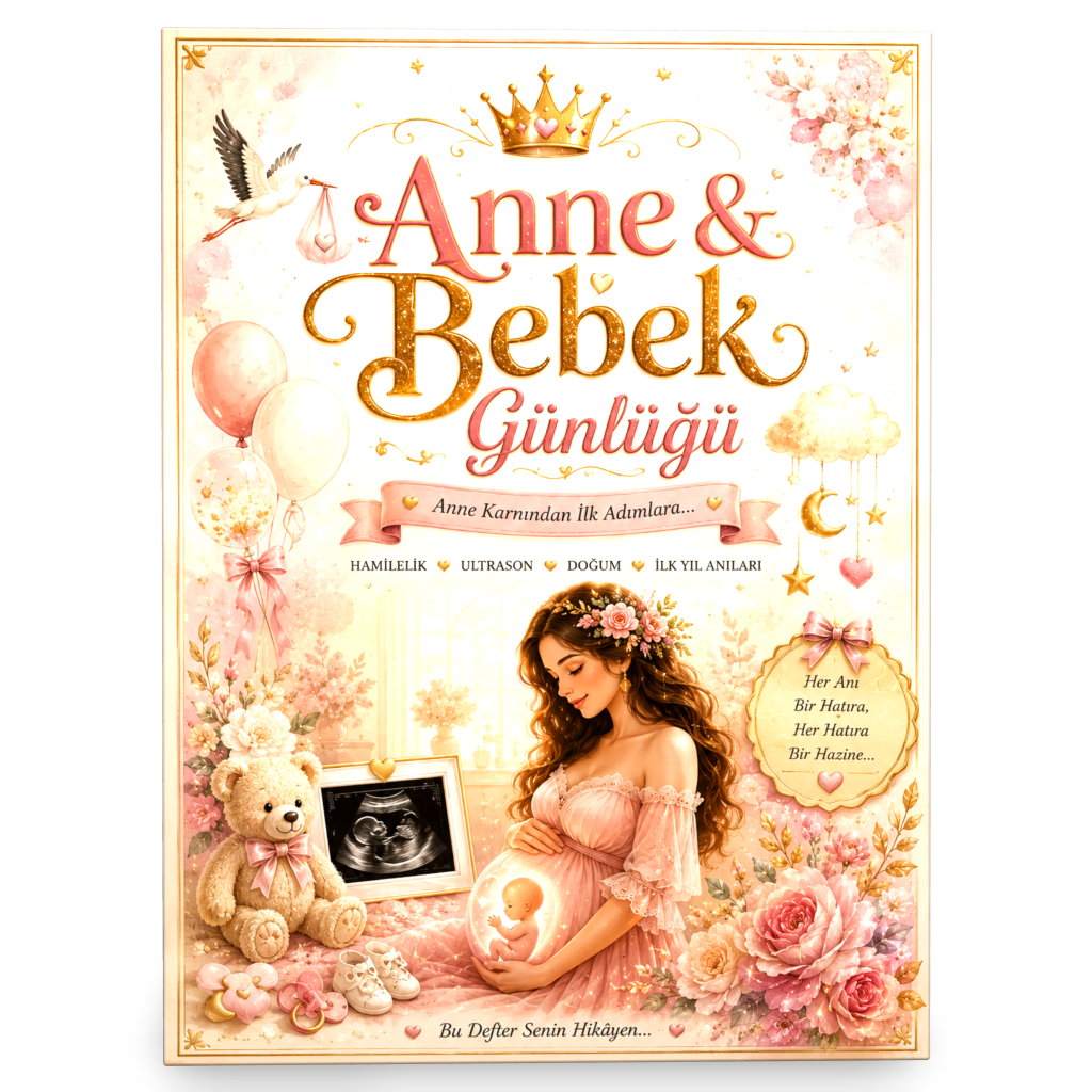 Anne & Bebek Günlüğü Defteri