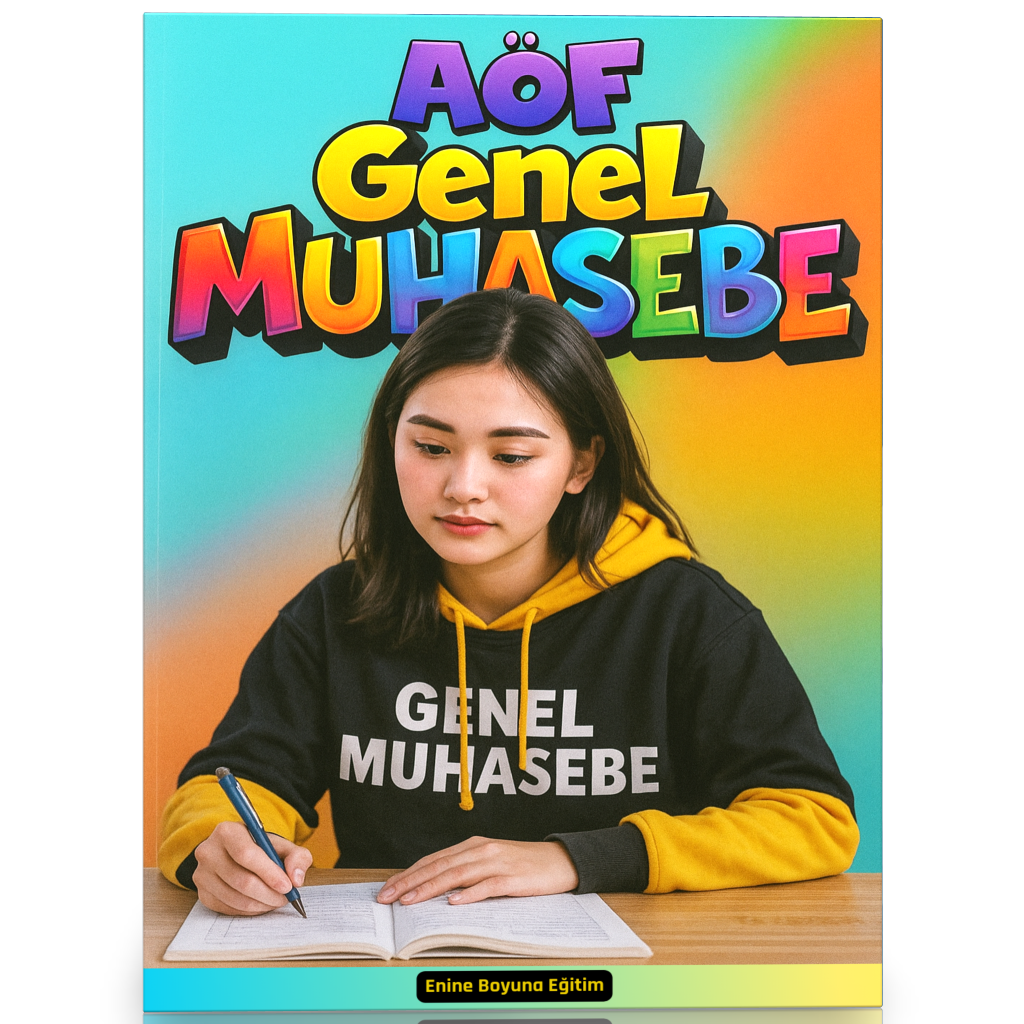 AÖF Genel Muhasebe Yardımcı Kitabı – Sınavlarda Fark Yaratan Kaynak! 