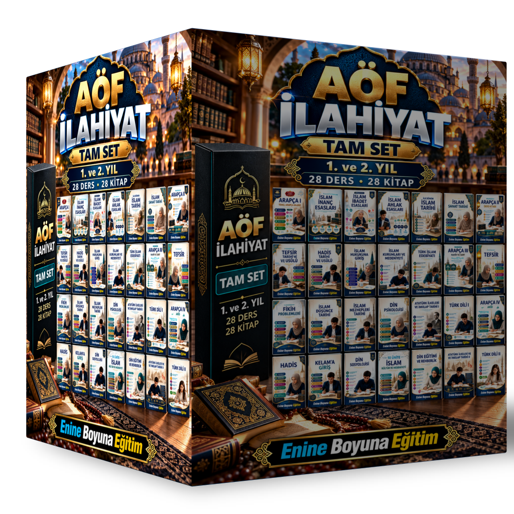 AÖF İLAHİYAT TAM SET – 28 KİTAP