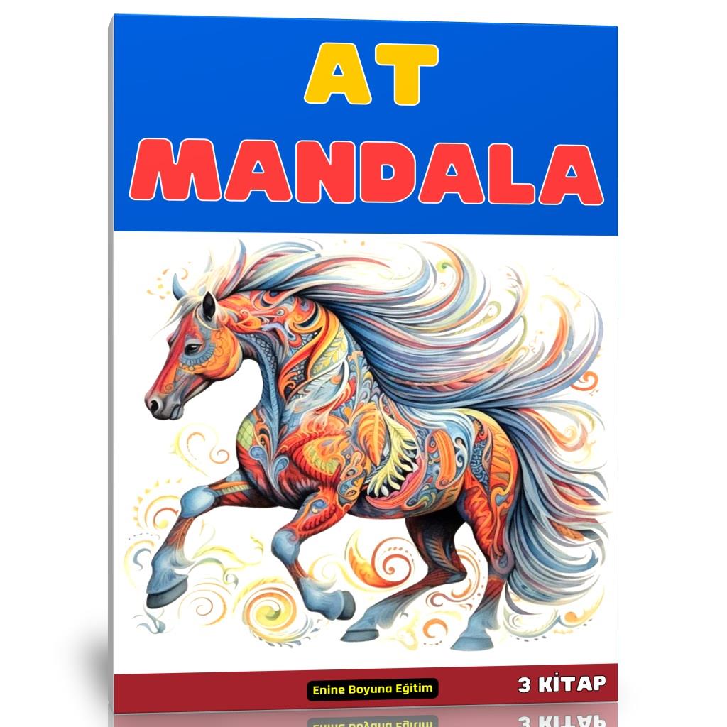 At MANDALA Boyama Kitap Seti (3 Kitap)