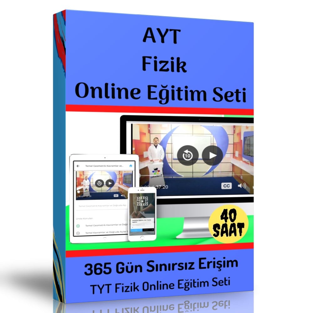 AYT Fizik Online Görüntülü Eğitim Seti