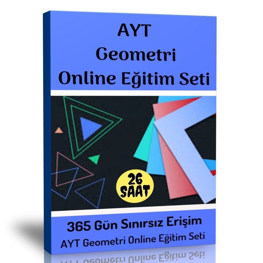 AYT Geometri Online Görüntülü Eğitim Seti