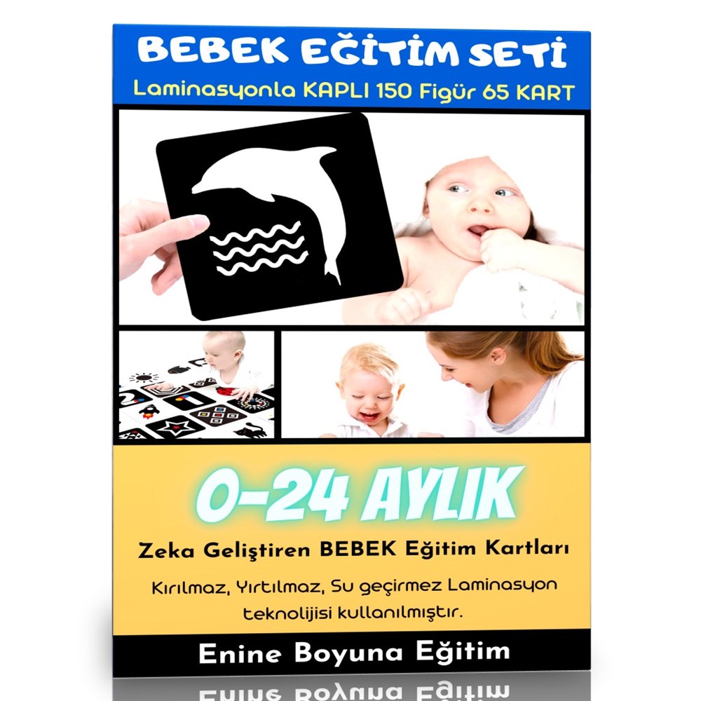 Bebek Eğitim Kartları (0-24 Aylık)