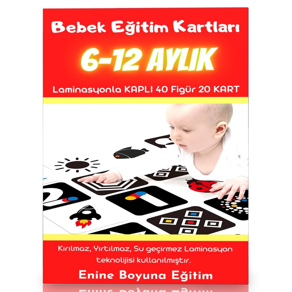 Bebek Eğitim Kartları (6-12 Aylık)
