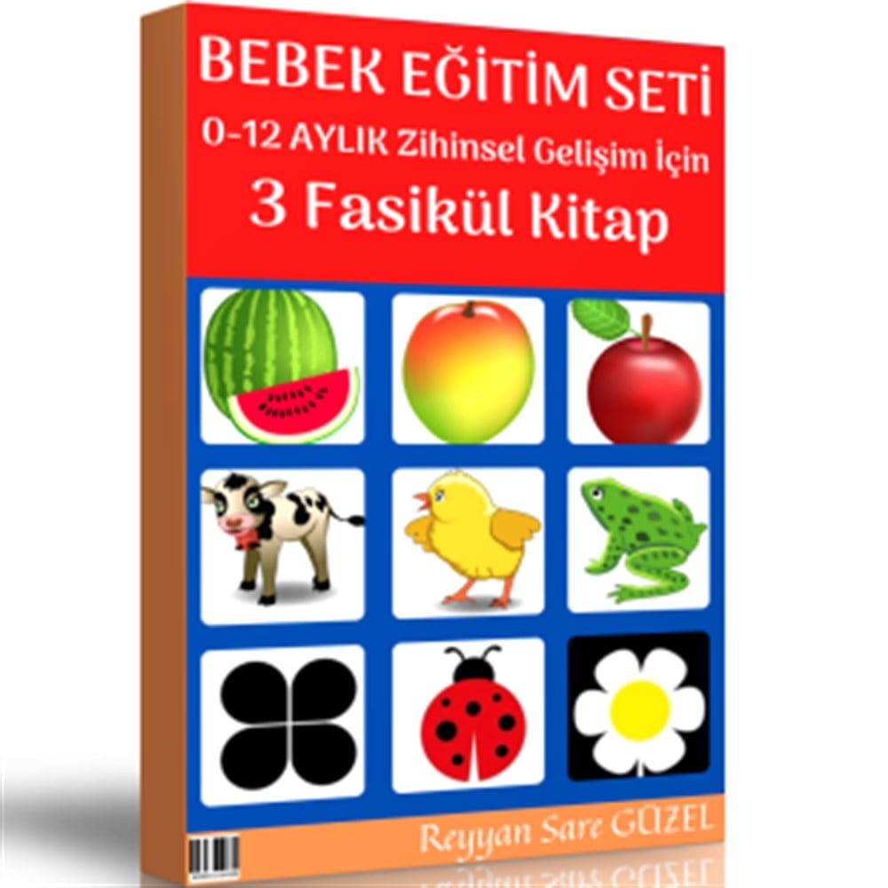 Bebek Eğitim Seti (0-12 Aylık Zihinsel Gelişim Seti)