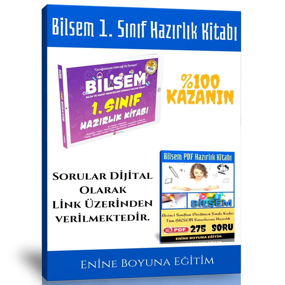 Bilsem 1. Sınıf Hazırlık Kitabı