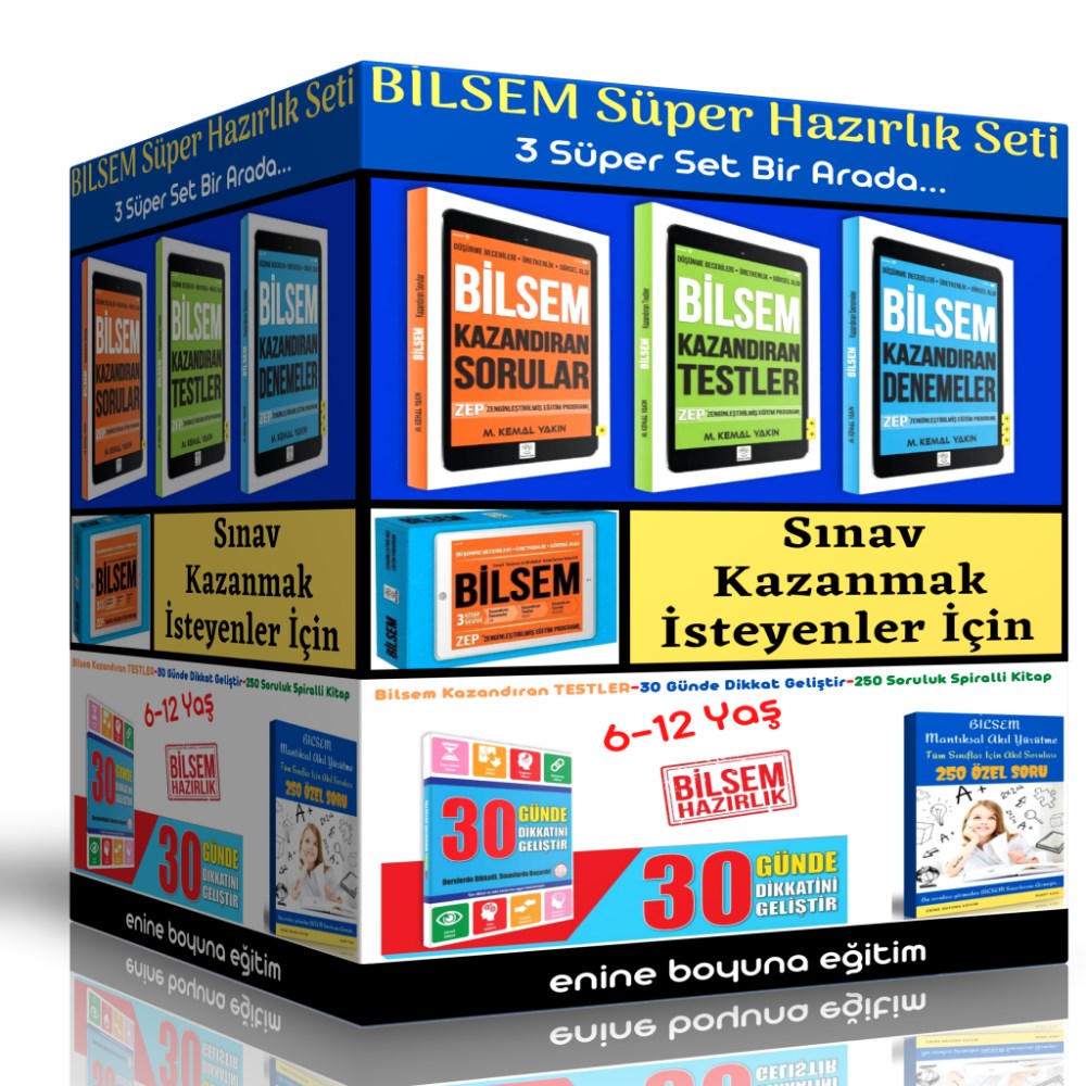 Bilsem Süper Hazırlık Seti (6-12 Yaş)