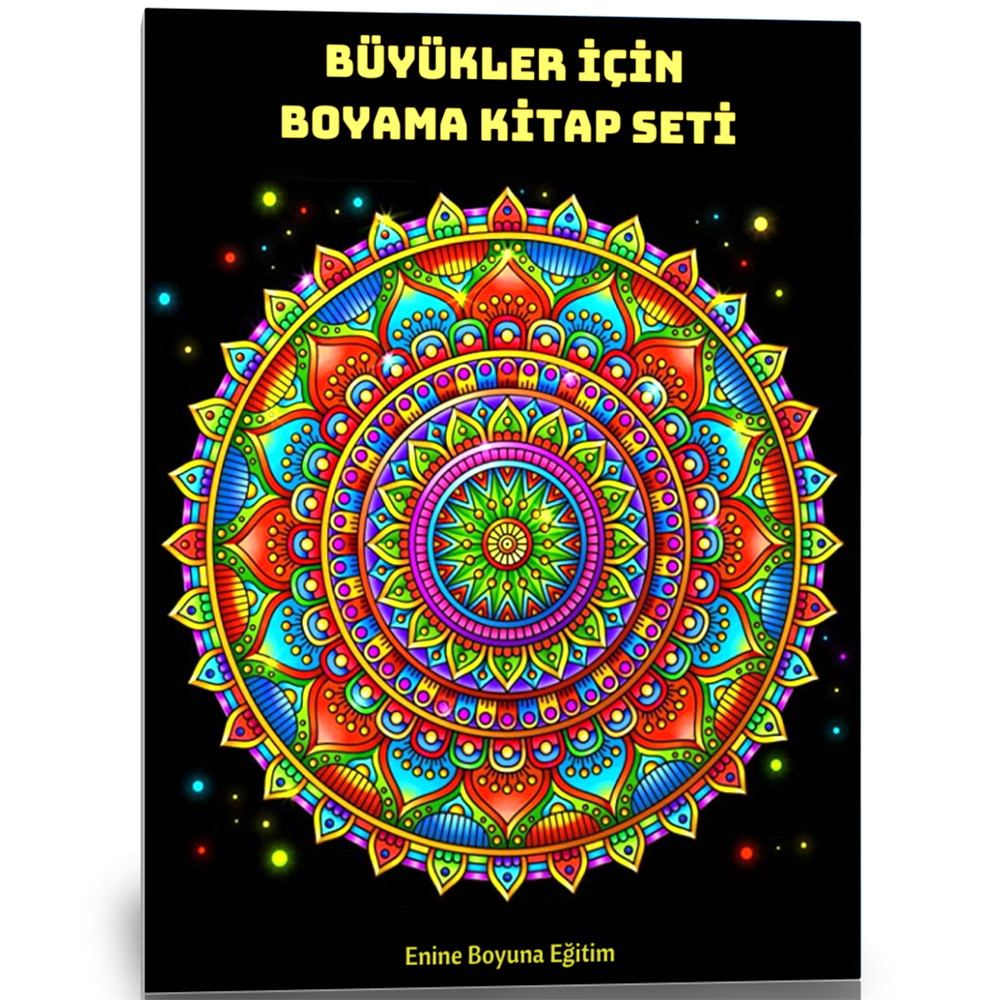 Büyükler İçin BOYAMA Kitap Seti 