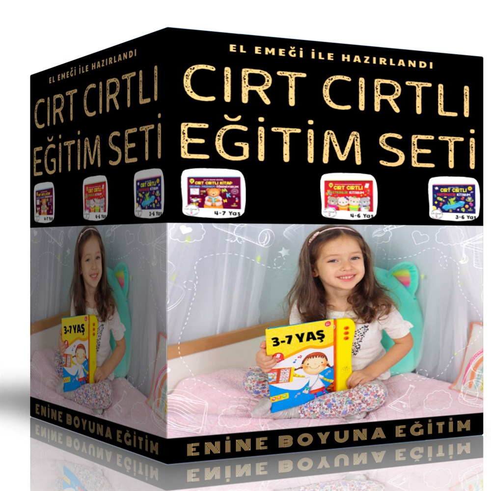 Cırt Cırtlı Eğitim Seti (3 Süper Set)