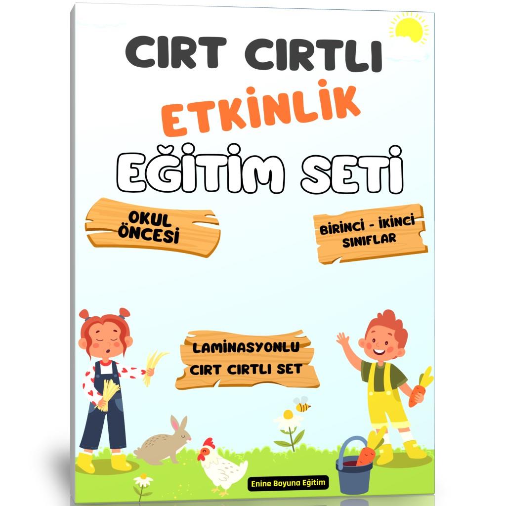 Cırt Cırtlı Etkinlik Eğitim Seti (Okul Öncesi ve 1.2. Sınıflar)
