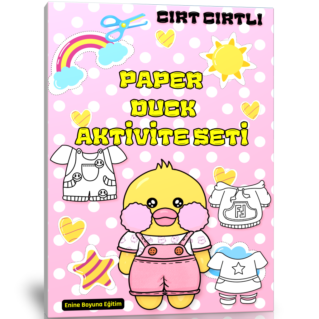 Cırt Cırtlı Paper Duck Aktivite Seti