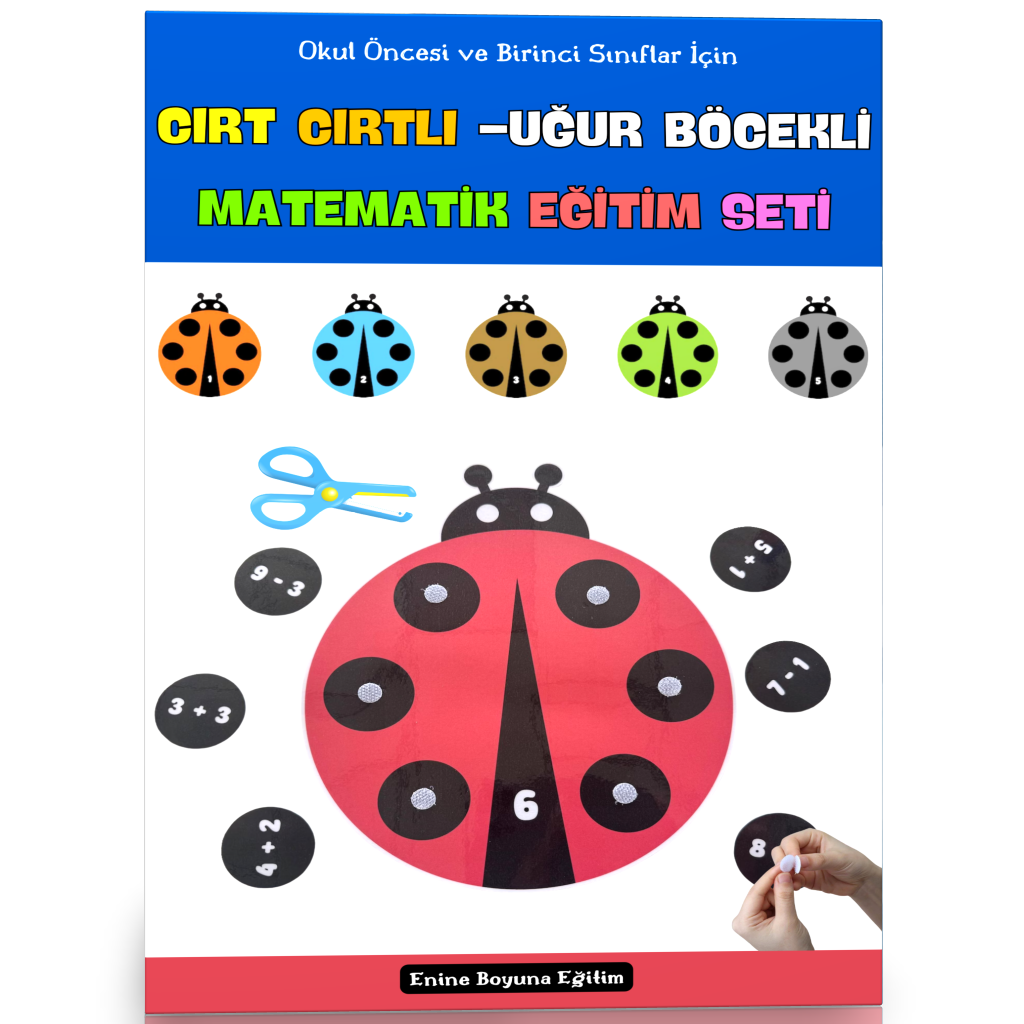 Cırt Cırtlı – Uğur Böcekli Matematik Eğitim Seti