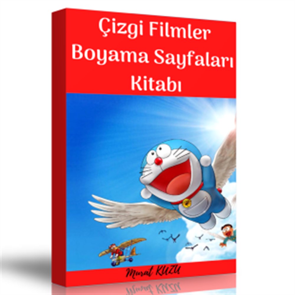 Çizgi film Sayfaları Boyama Kitabı