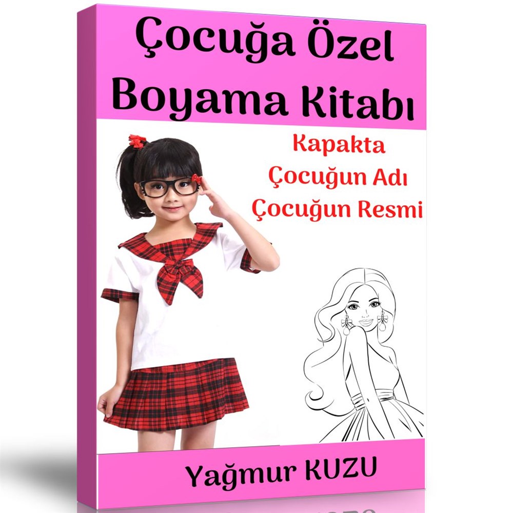 Çocuğa Özel Boyama Kitabı (Kız Çocukları İçin)