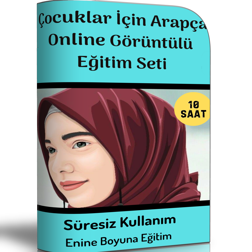 Çocuklar İçin Arapça Online Görüntülü Eğitim Seti