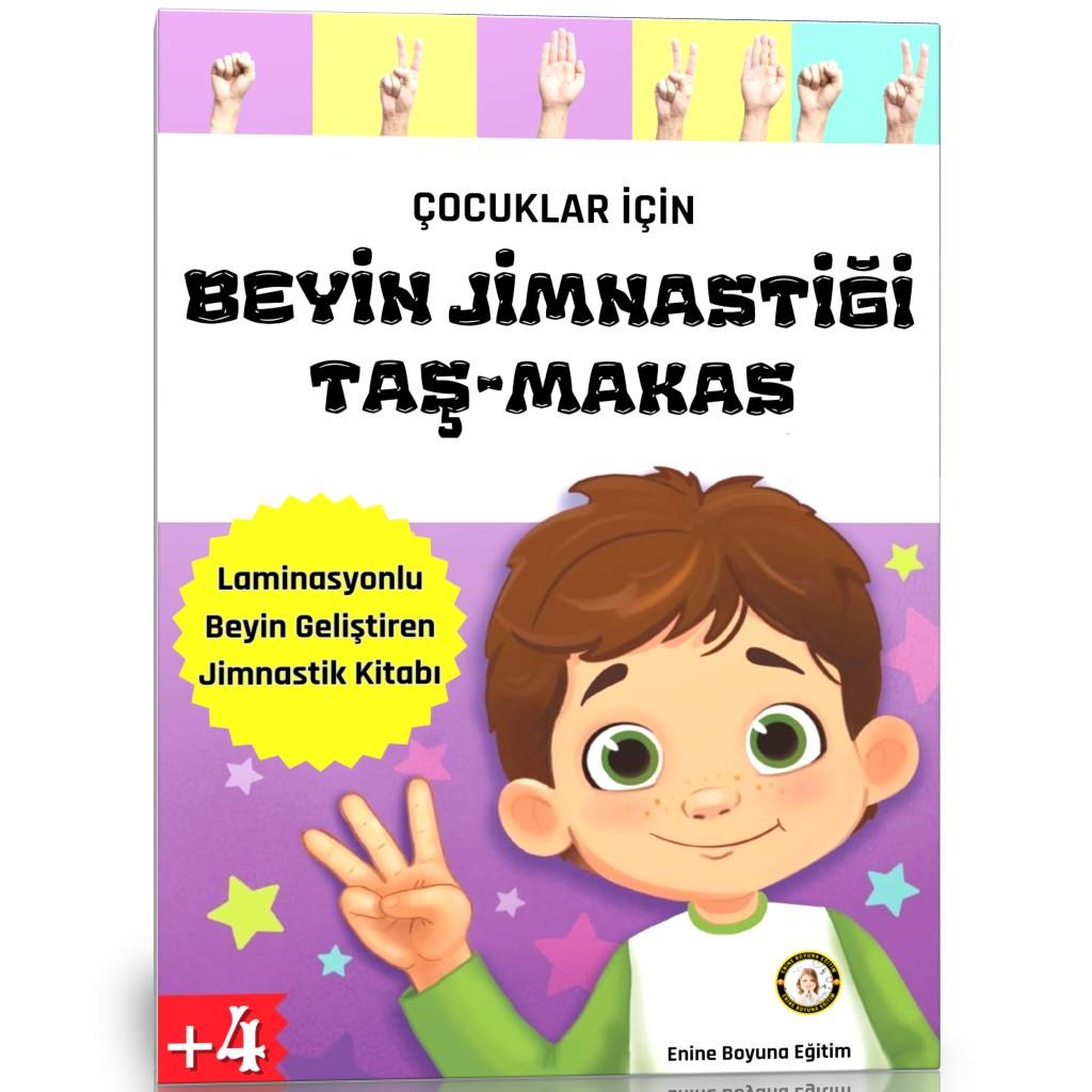 Çocuklar İçin Beyin Jimnastiği TAŞ-MAKAS Kitabı