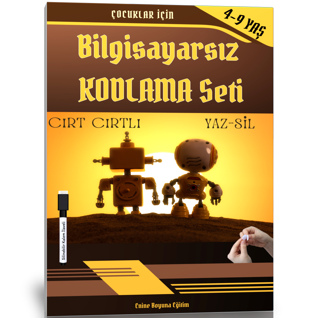 Çocuklar İçin Bilgisayarsız Kodlama Seti (4-9 Yaş)