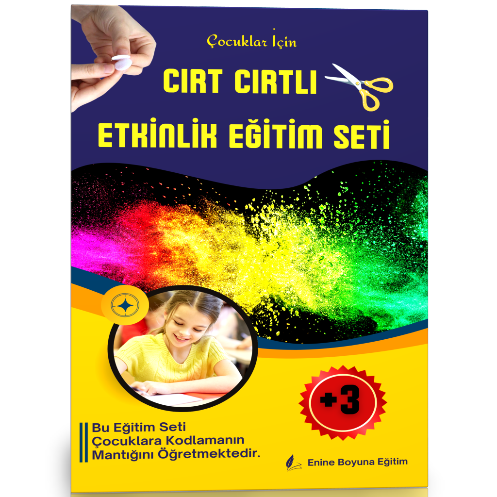 Çocuklar İçin Cırt Cırtlı Etkinlik Eğitim Seti (+3 Yaş)