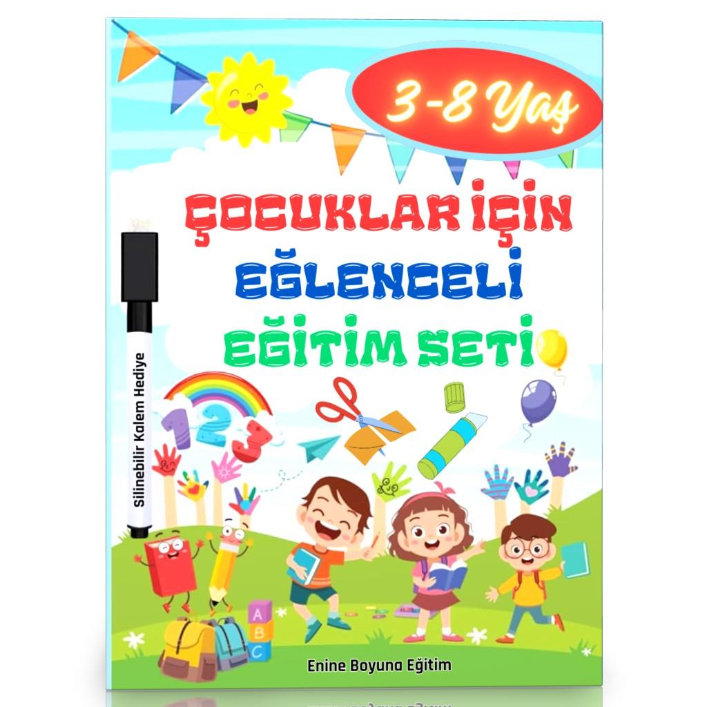 Çocuklar İçin Eğlenceli Eğitim Seti (3-8 YAŞ)