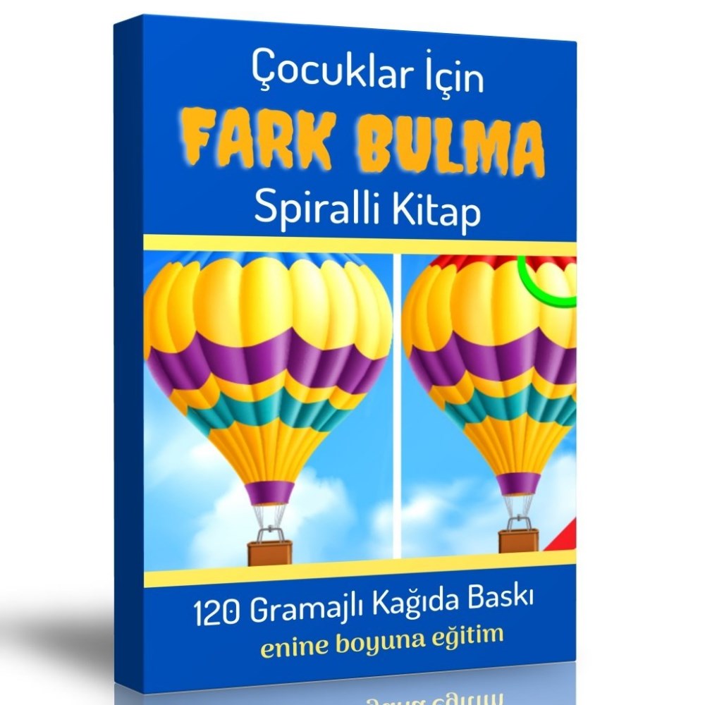 Çocuklar İçin Fark Bulma Kitabı