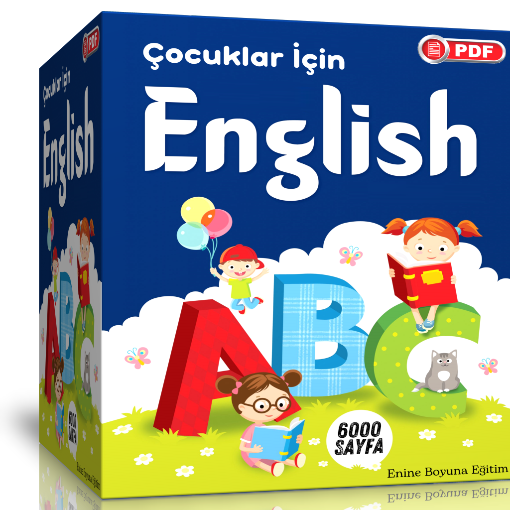 Çocuklar İçin İngilizce Eğitim Seti (900 Sayfalık PDF)