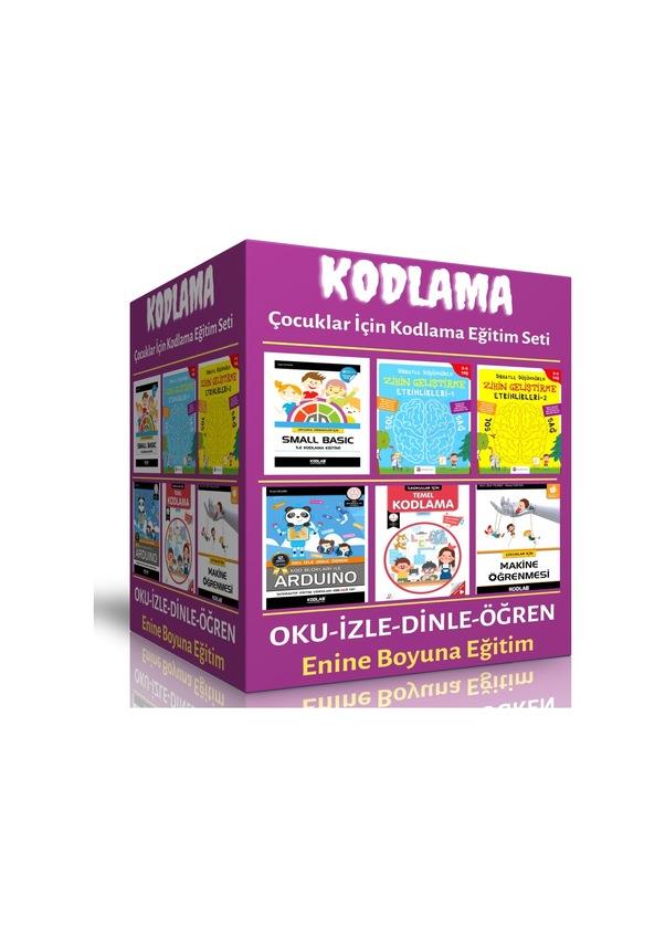 Çocuklar İçin Kodlama Öğreten Eğitim Seti (6 Kitap)
