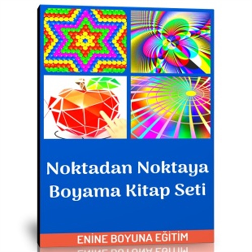 Çocuklar İçin Noktadan Noktaya Boyama Kitapları (2 Kitap)
