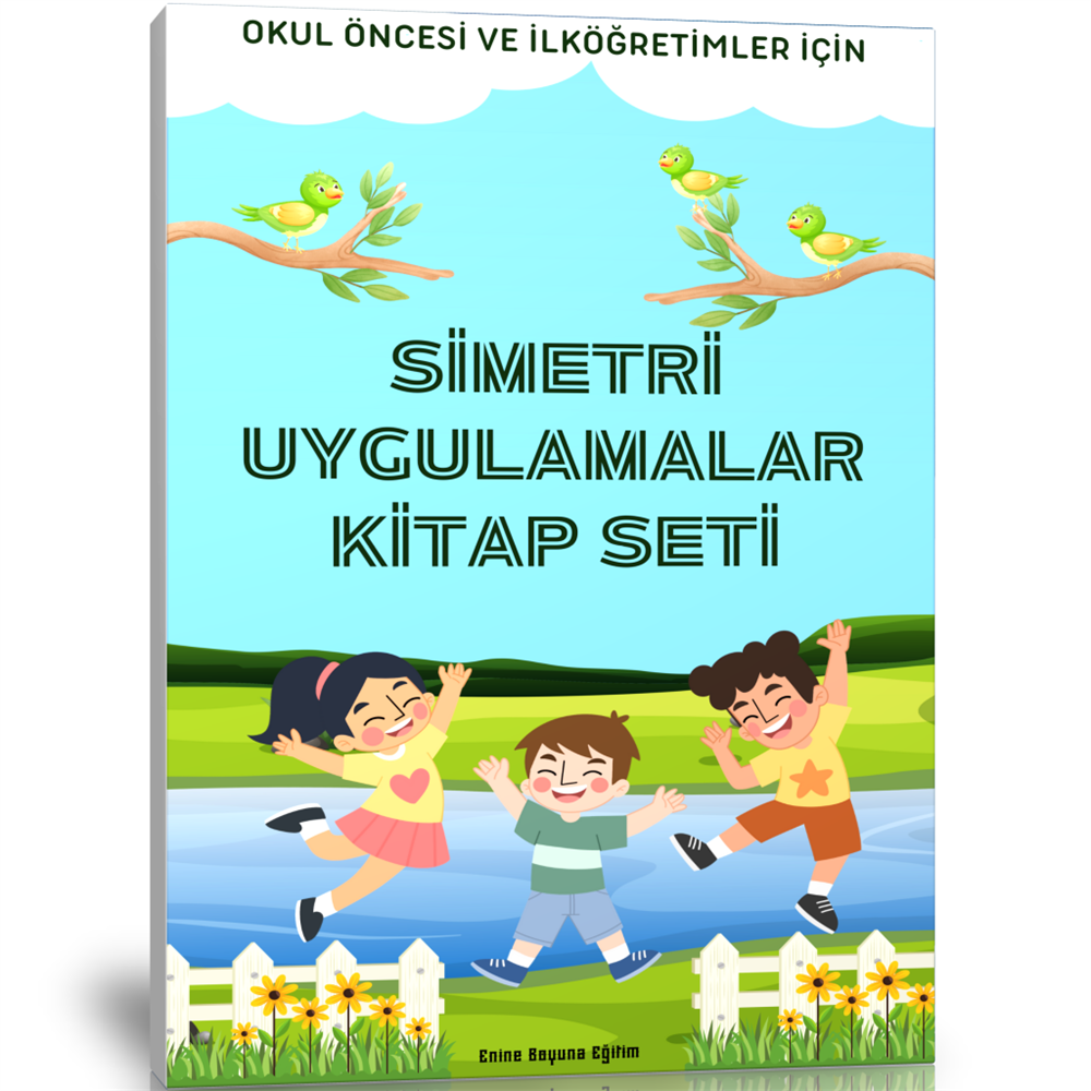 Çocuklar İçin Simetri Uygulamaları Kitap Seti