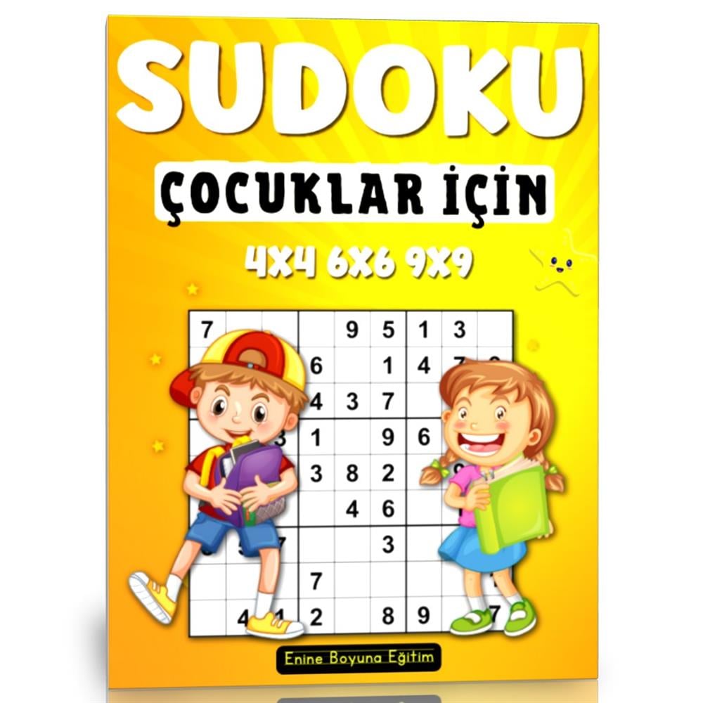 Çocuklar İçin Sudoku Kitabı (Sarı Serisi)