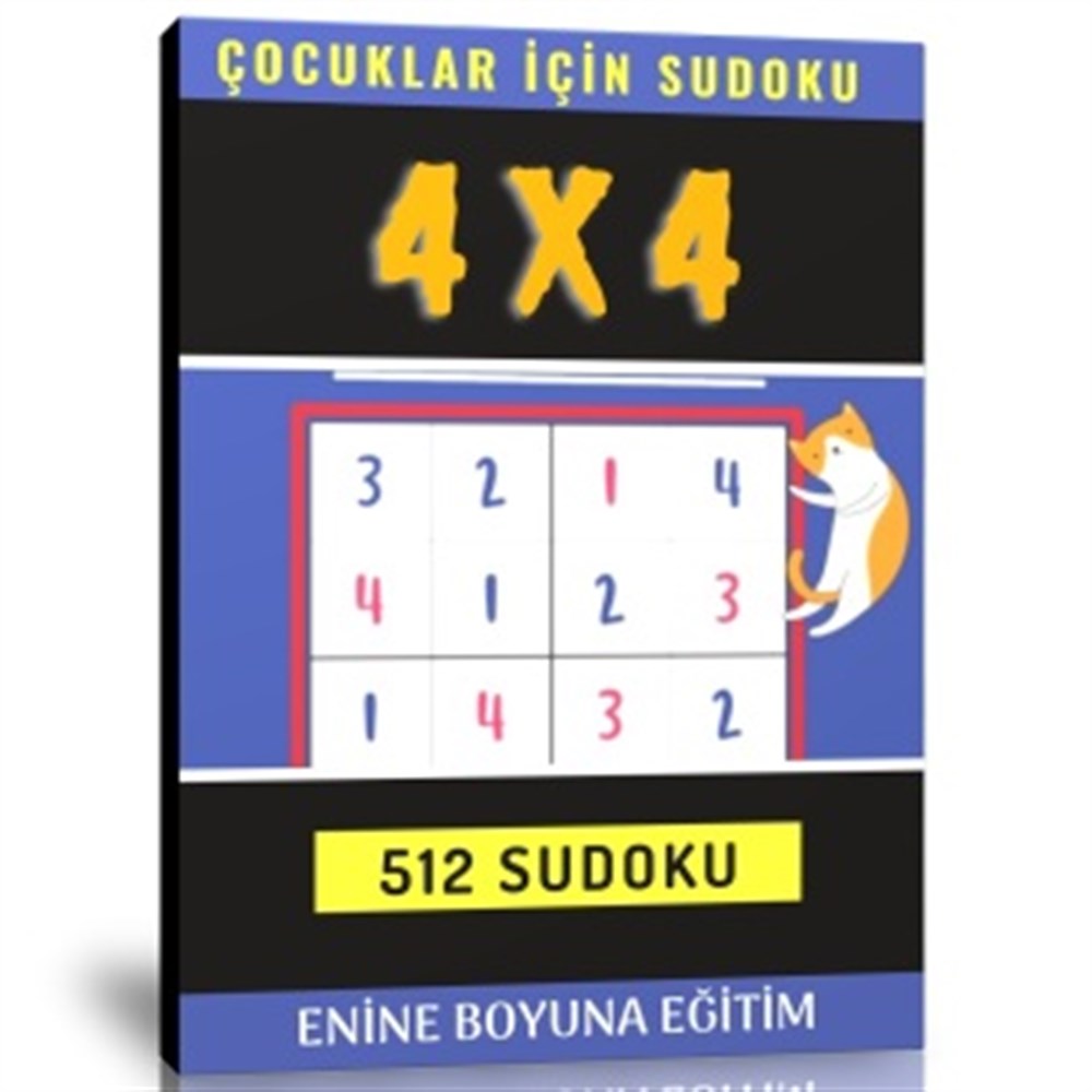 Çocuklar İçin Sudoku Kitap Seti (2 Kitap)