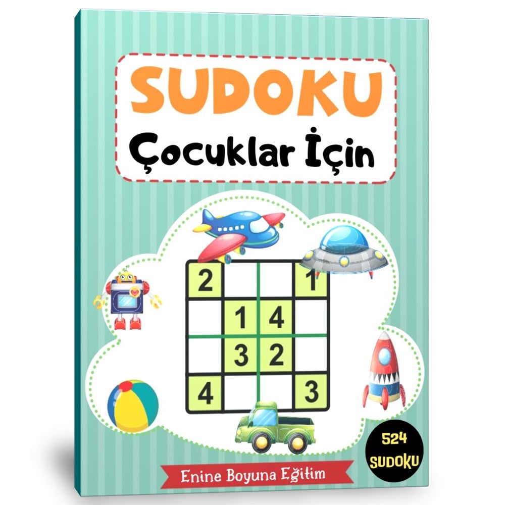 Çocuklar İçin Sudoku (Rakamlı ve Şekilli)