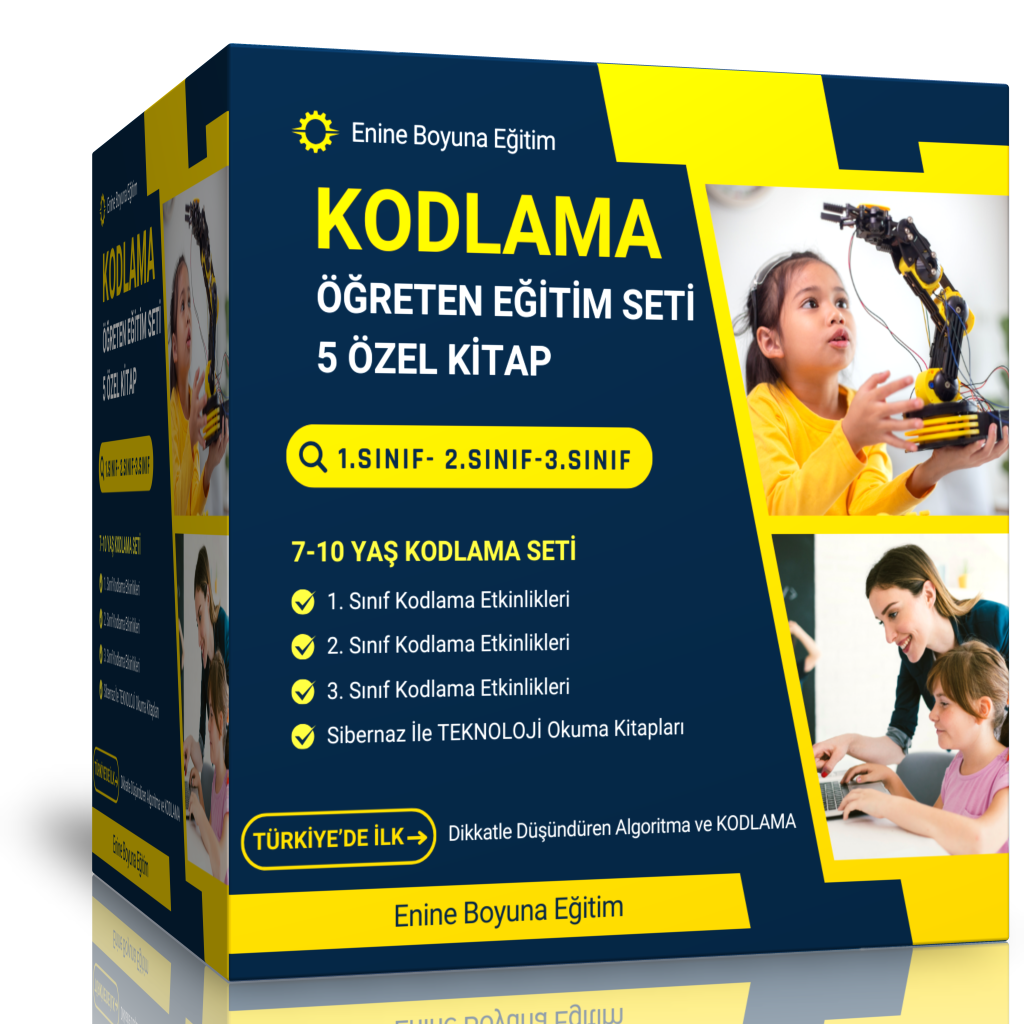 Çocuklara KODLAMA Öğreten Eğitim Seti (7-10 YAŞ)