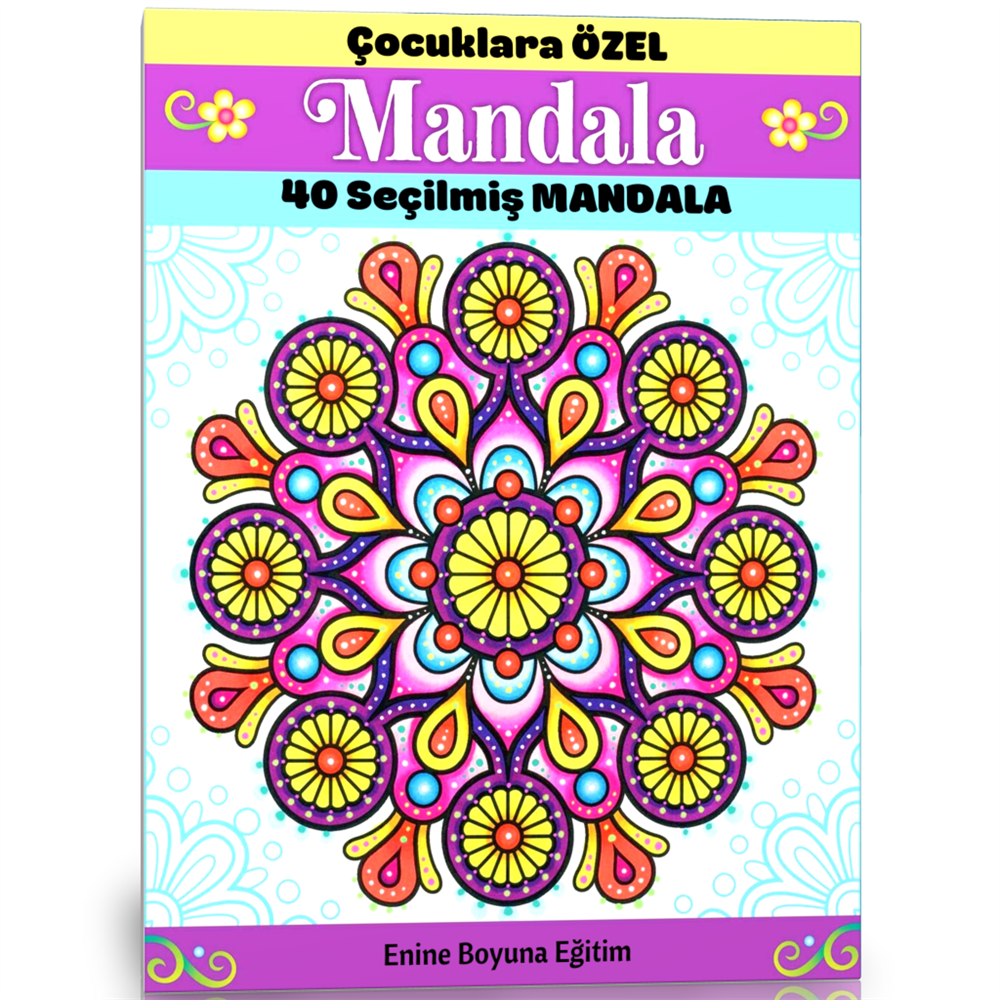 Çocuklara Özel Mandala Kitabı
