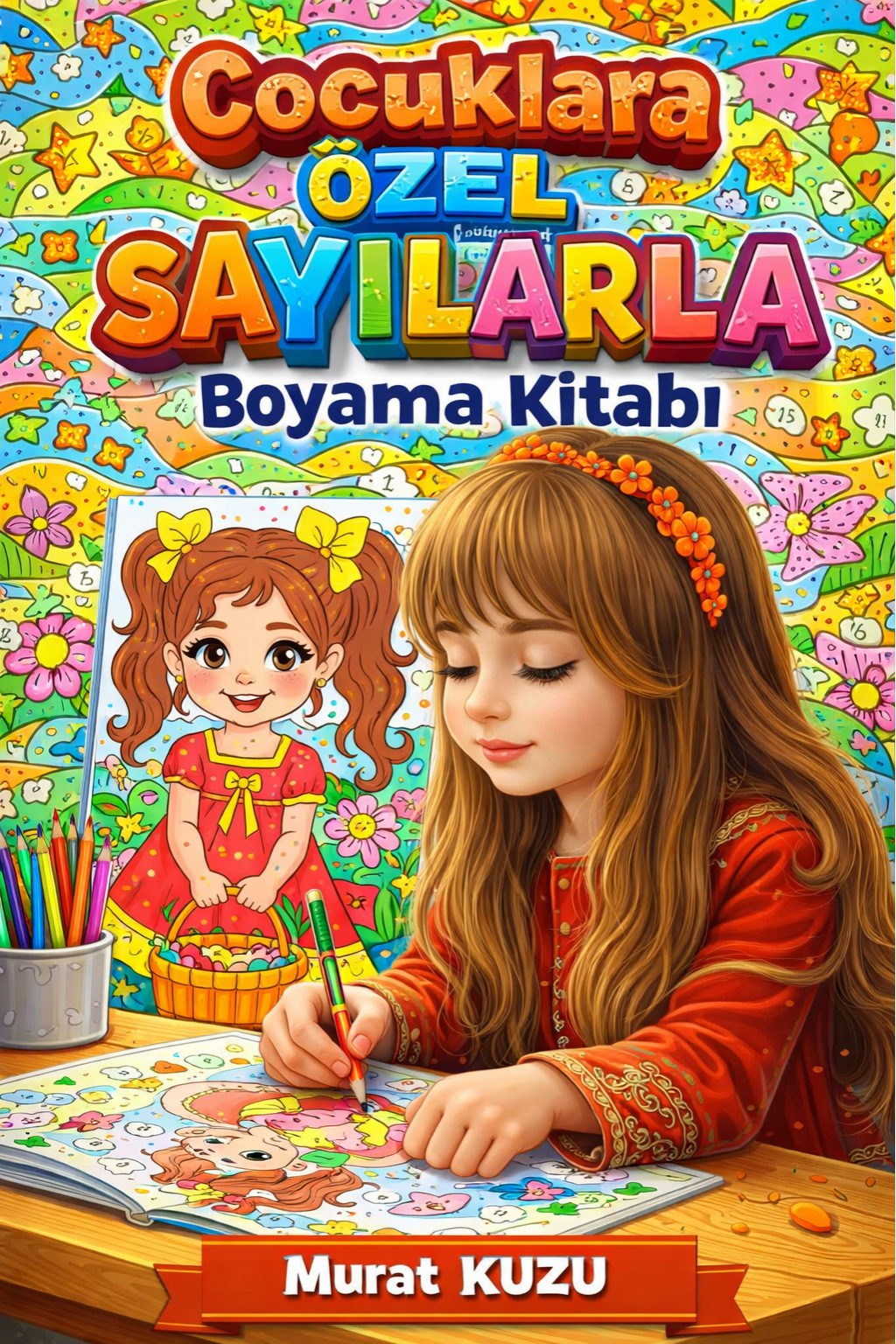 Çocuklara ÖZEL Sayılarla Boyama Kitabı (72 Tam Sayfa)
