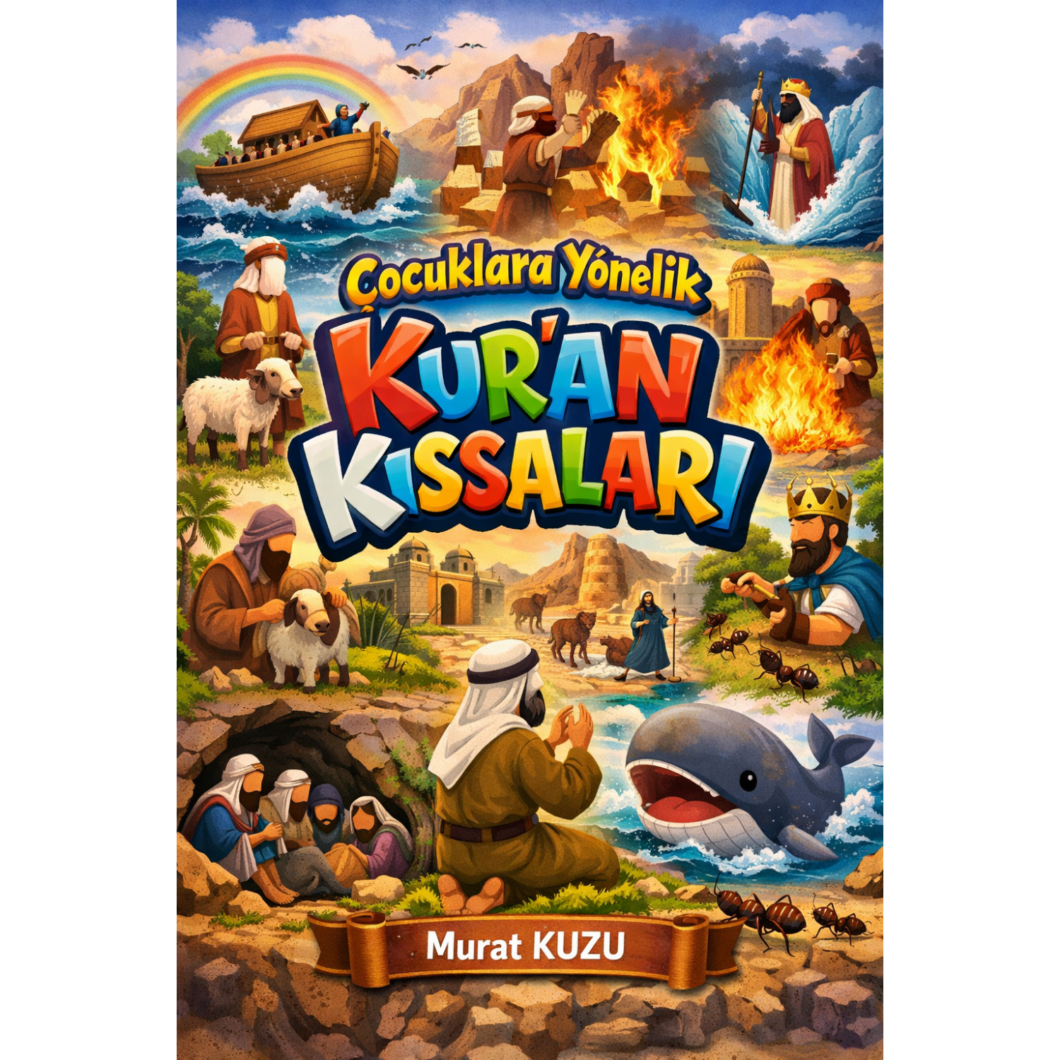 Çocuklara Yönelik Kur'an Kıssaları (Renkli) 