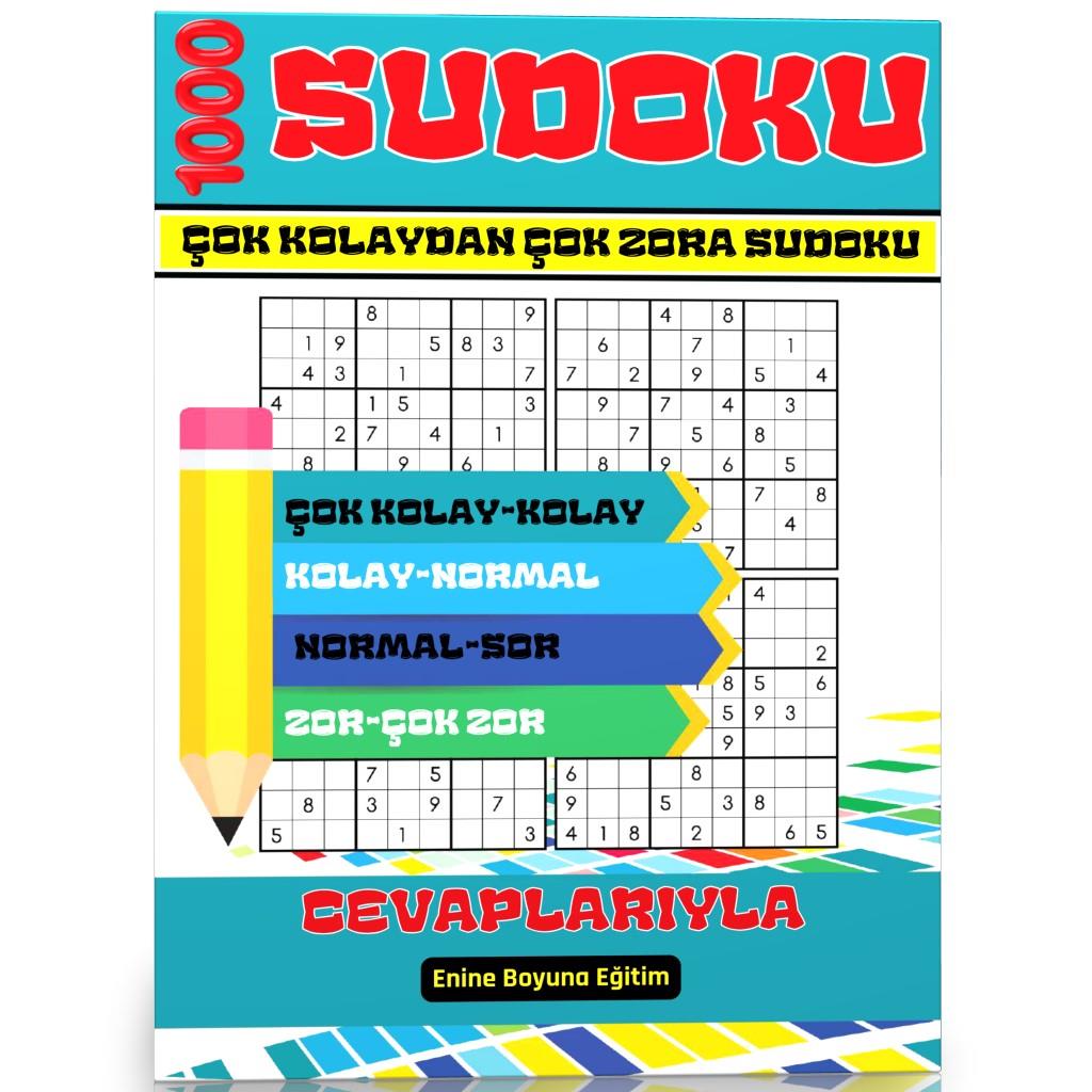 Çok Kolaydan Çok Zora 1000 Sudoku
