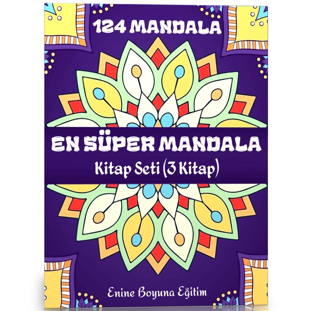 EN SÜPER Mandala Kitap Seti (3 Kitap)