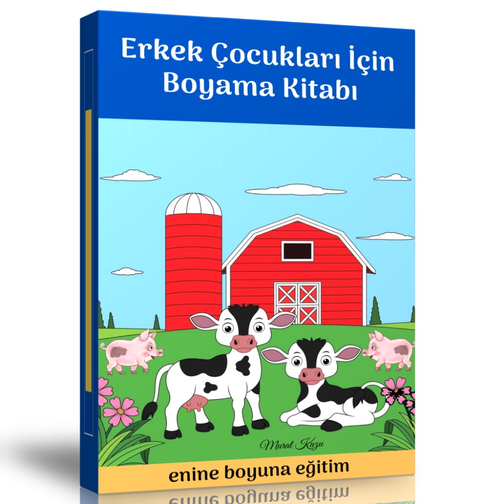 Erkek Çocukları İçin Boyama Kitabı