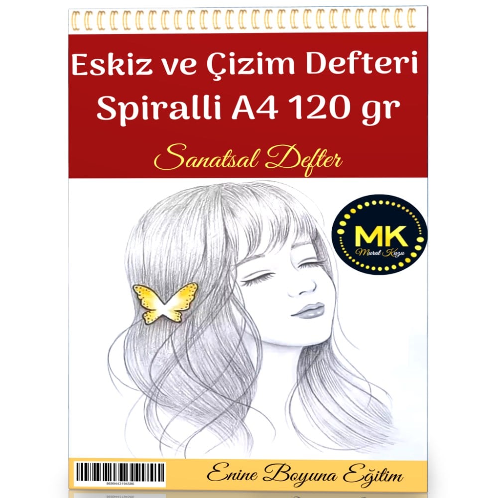 Eskiz ve Çizim Defteri A4 120 Gram