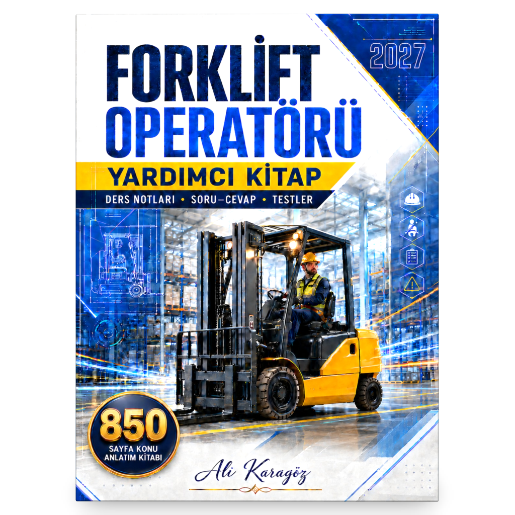 FORKLİFT OPERATÖRÜ SINAVINA HAZIRLIK SETİ ( 2 KİTAP )