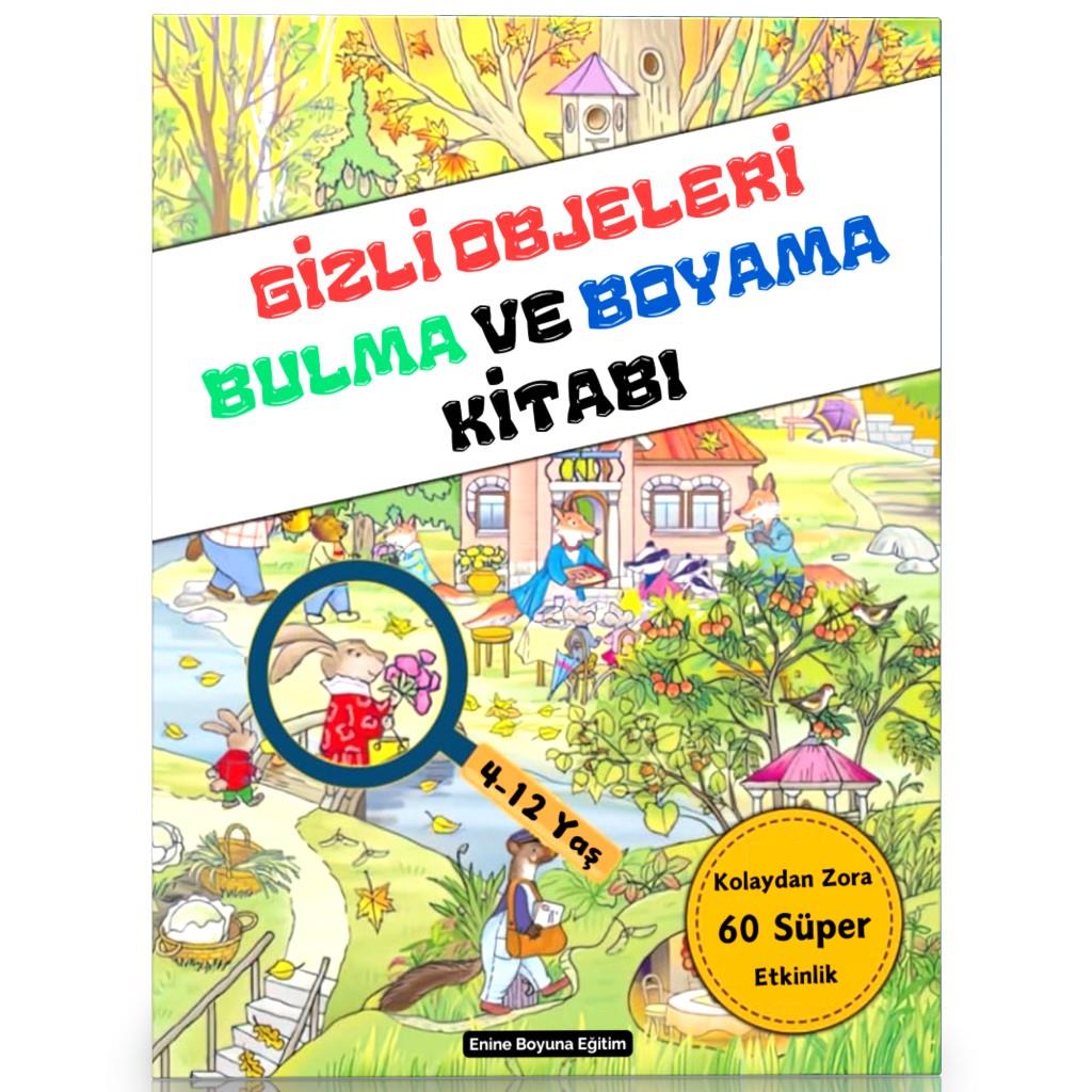 Gizli Objeleri Bul ve Boya (60 SÜPER Etkinlik Sayfası)