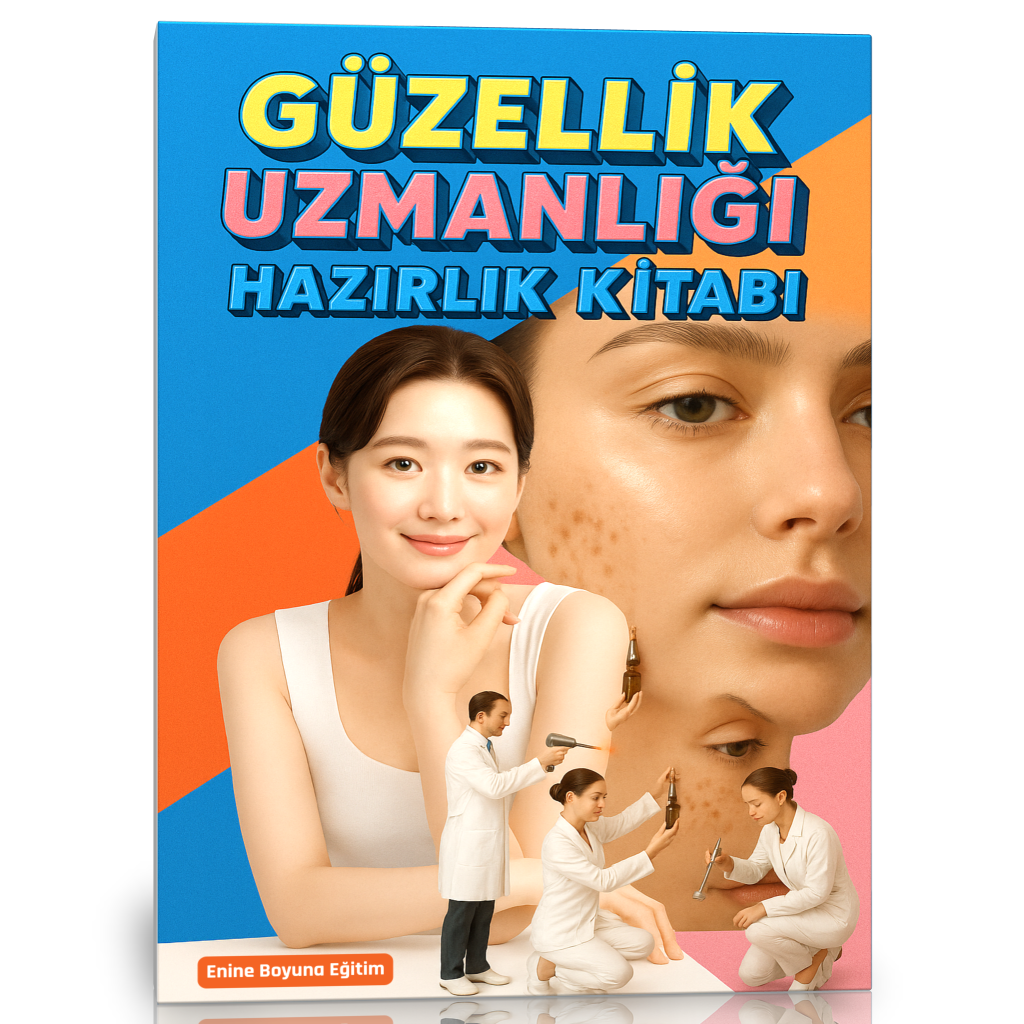 Güzellik Uzmanlığı Hazırlık Kitabı – Tüm Sınavlar İçin Kapsamlı Kaynak!